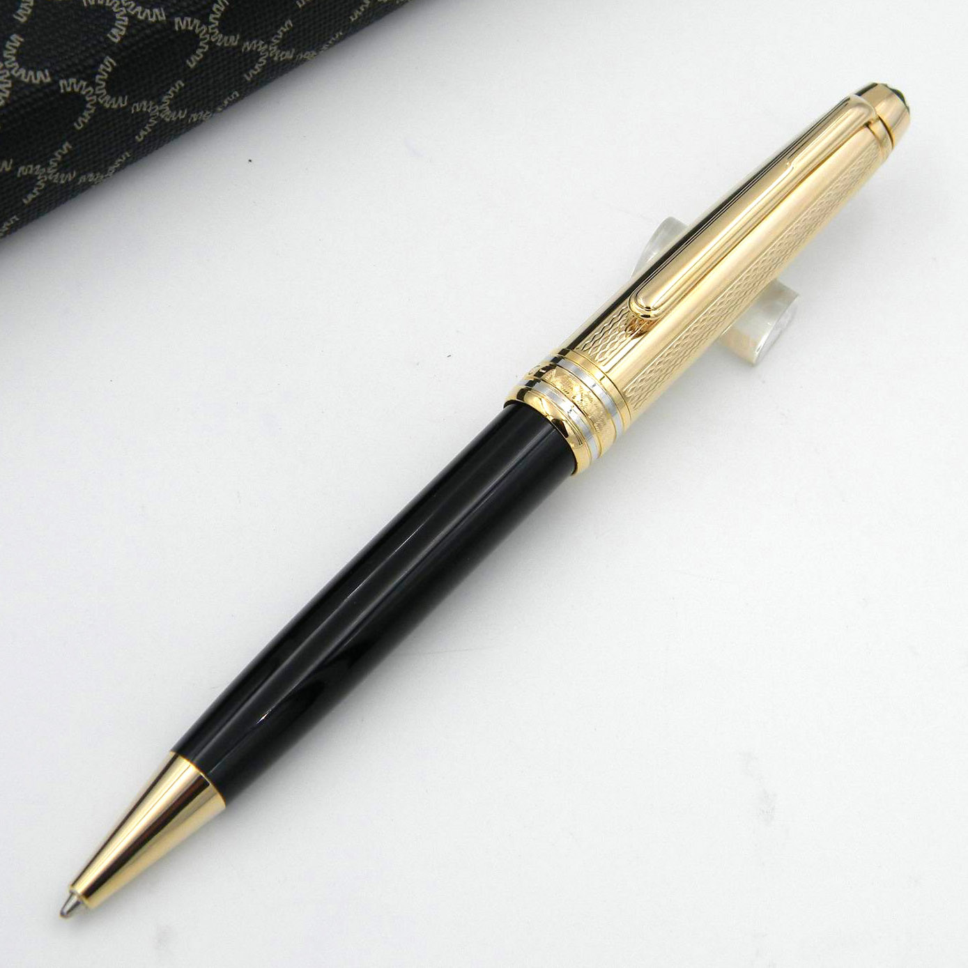 

office Writing Supplies metal pen serial number series wave golden silver 163 Writing gift Ballpoint Pen