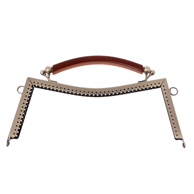 

1PC Metal Frame Clasp Lock For Sewing Coin Purse Bag Accessories DIY 20.5cm