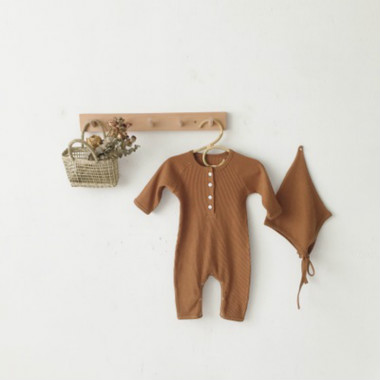 

2020 Boys and Girls Designer Clothing Suits Fshaion Kids Brand Solid Color Set Childrens Long Sleeve Bodysuit Baby Crawling Suit, Navy