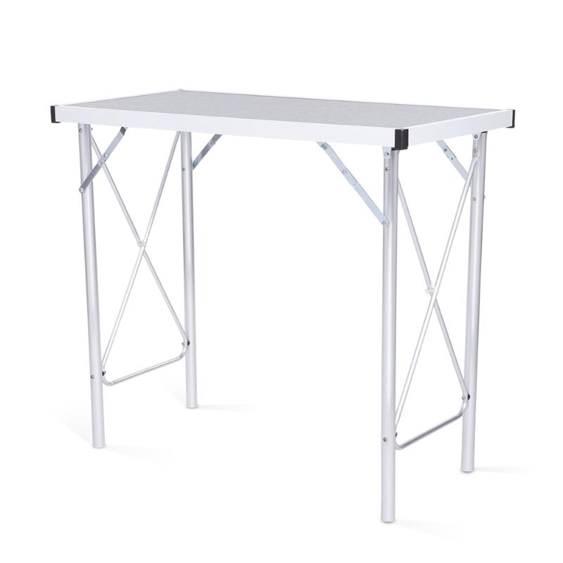 

Original Aluminum Folding Camping Table Laptop Bed Desk Adjustable Outdoor Tables BBQ Portable Lightweight Simple Rain-Proof