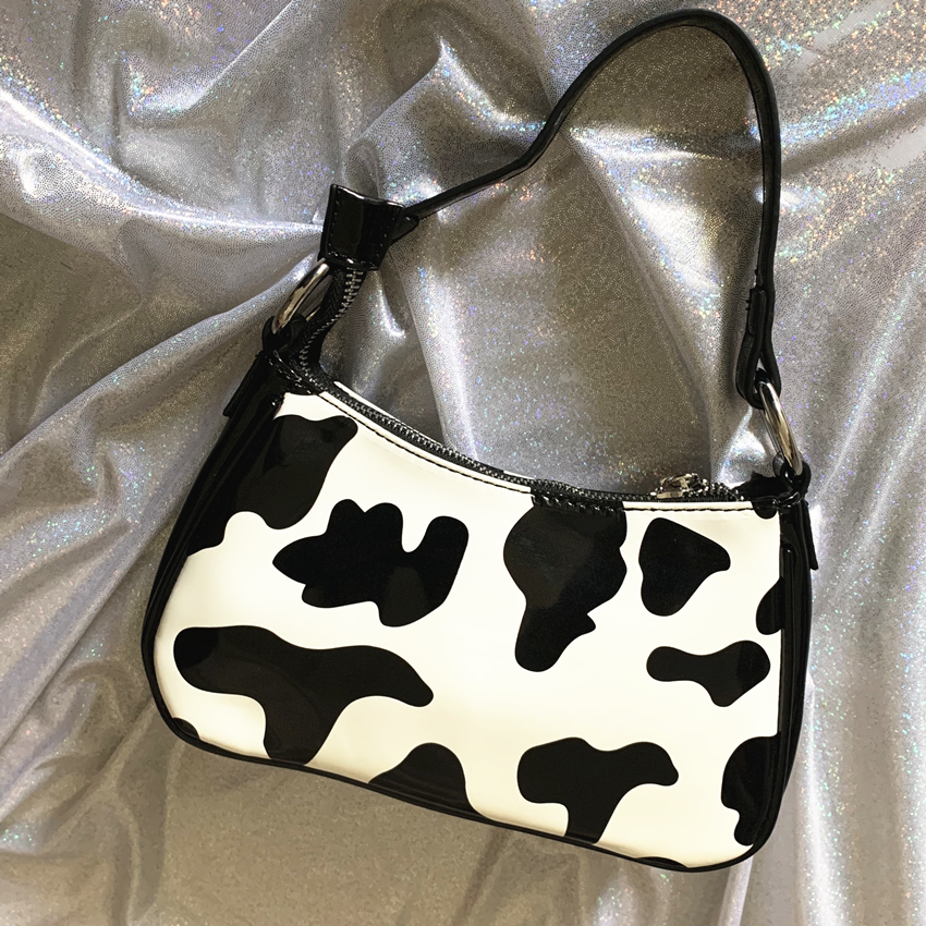 Baguette bag kuhmuster Clearance