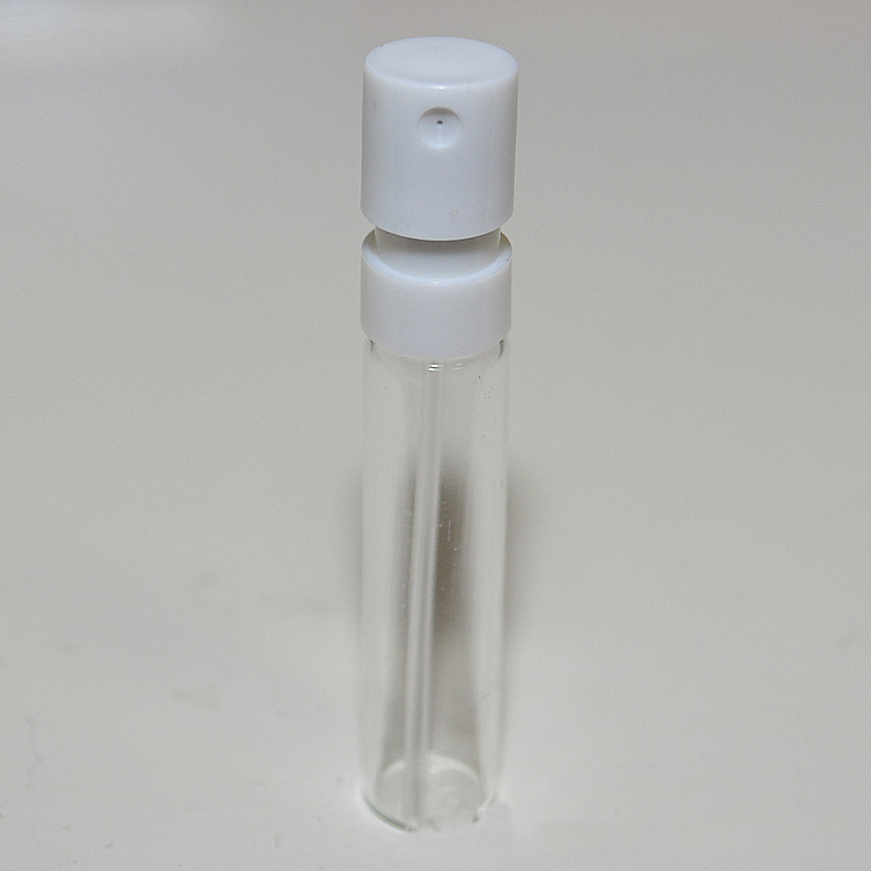 

2ml transparent glass mini perfume atomizer fine mist spray bottle Small Perfume Sample Vials DHL Free Shipping