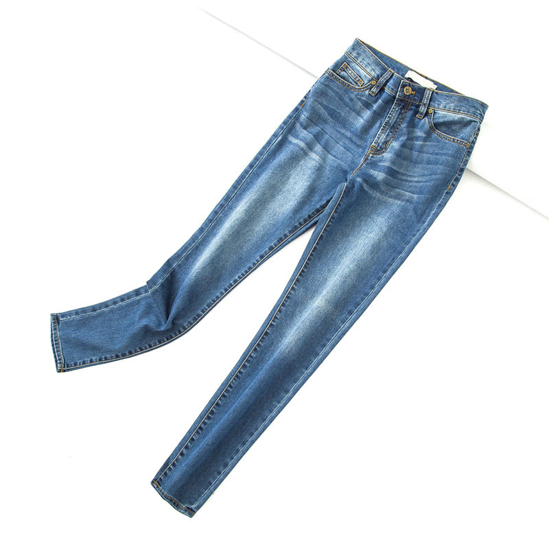 

Mom For Women Stretch 2020 Skinny Denim Trousers Pants High Waist Blue Casual Ladies Boyfriend Jeans Cotton Plus Size