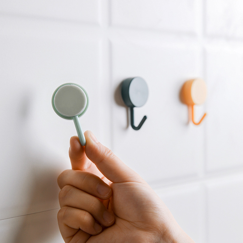 

2622 Lovely Small A Hook Brute Force Rayon Key Wall Hanging Avoid Punch Nothing Mark Hook Dormitory Woman Clothes Hanger