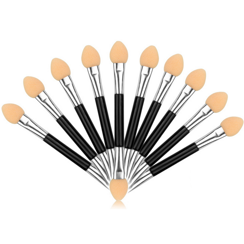 

7.7cm Sponge Double-headed Powder Brush Eyeshadow Stick Makeup Manicure Nail Art Tool 10Pcs/20Pcs/50Pcs