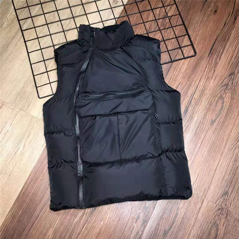 

Mens Designer Jacket Vest Parka Down Coat Brand Windbreaker For Men Women Warm Brand Coat Vest Luxury Zippers Jacket Thick, Black