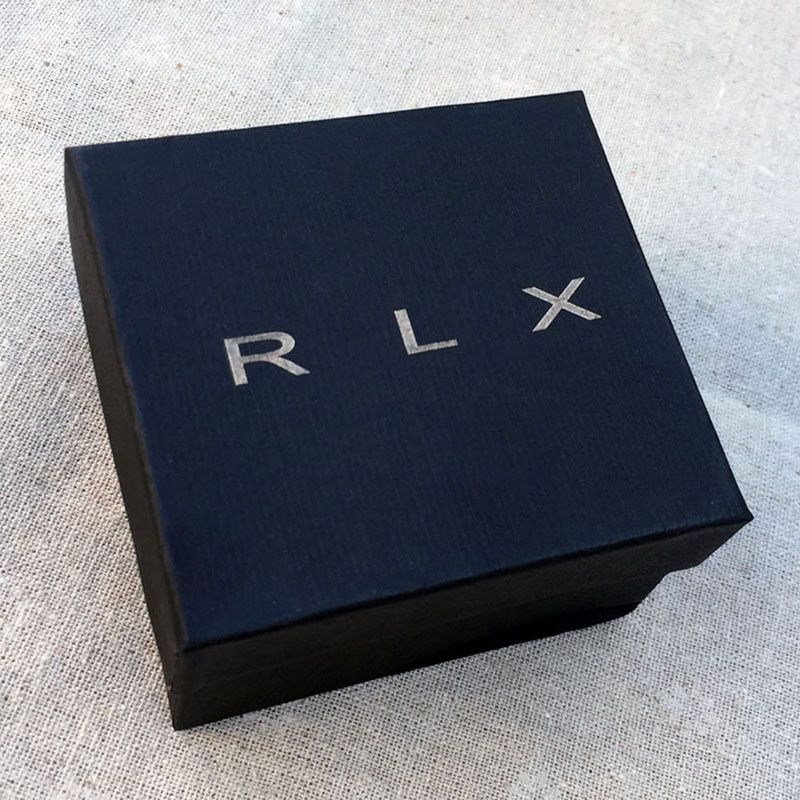 

Fashion RO style Brand carton paper box Watch Boxes & Cases, Black;blue