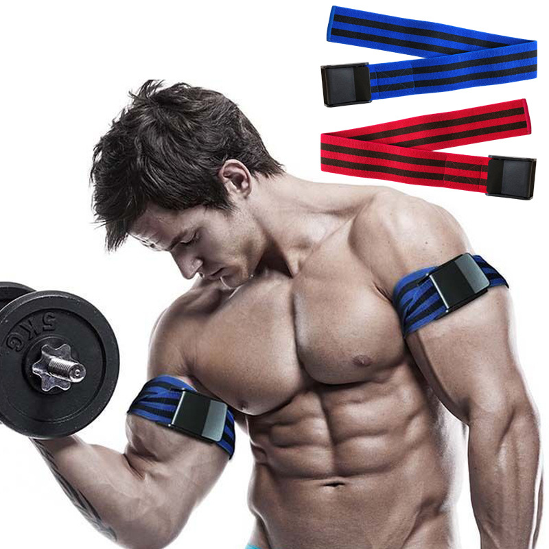 

1 Pair Blood Flow Restriction Bands for Fitness Occlusion Training Tourniquet Arm Leg Wraps Bodybuilding Weight Gym Equipment