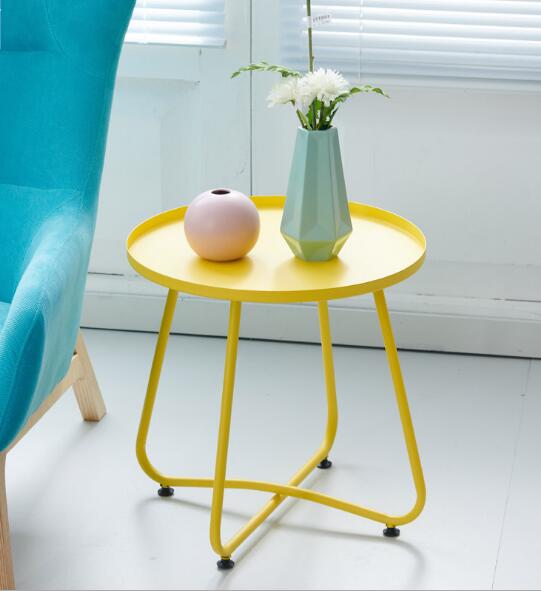 Side table Balcony living room sofa recreational table Bedroom tables Hotel Bedside Coffee Tables-image-485776186