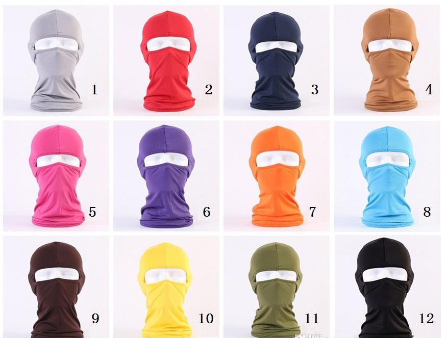 

CAR-partment Outdoor Balaclavas Sports Neck Face Mask Ski Snowboard Wind Cap Police Cycling Balaclavas Motorcycle Face Masks, Multi