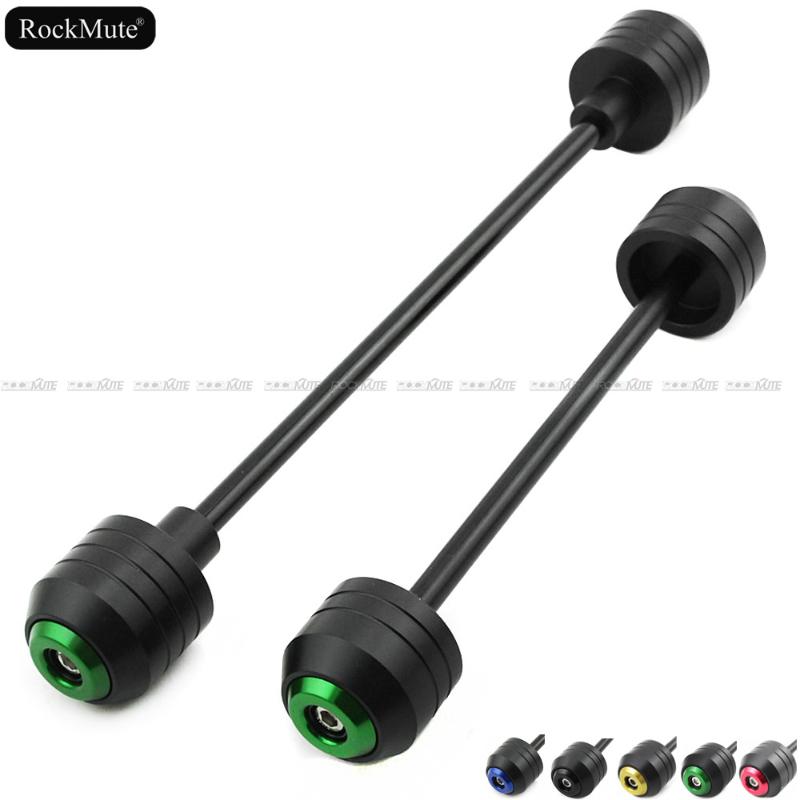 

Front Rear Axle Wheel Fork Sliders For ZX-10R ZX10RR Ninja 2020-2020 Motorcycle Crash Protector Drop Falling Protection