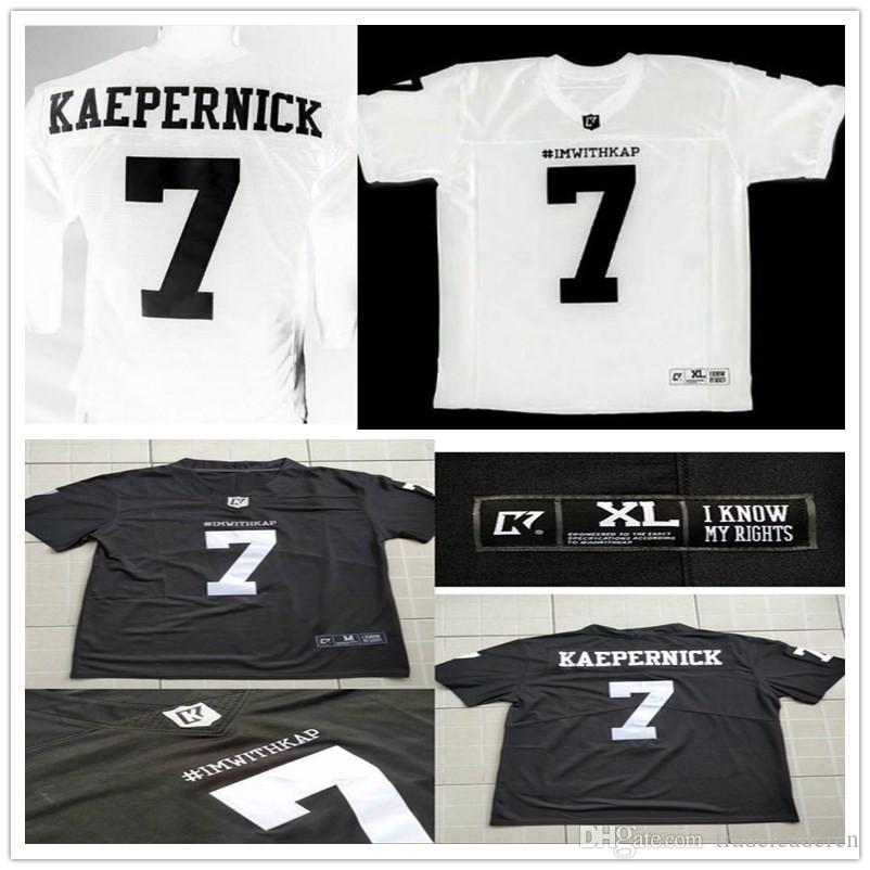 black and red colin kaepernick jersey