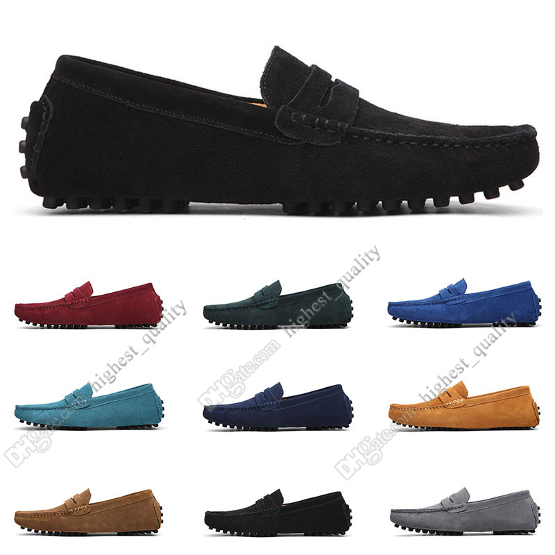

2020 Large size 38-49 new men's leather men's shoes overshoes British casual shoes free shipping Fifteen, #05