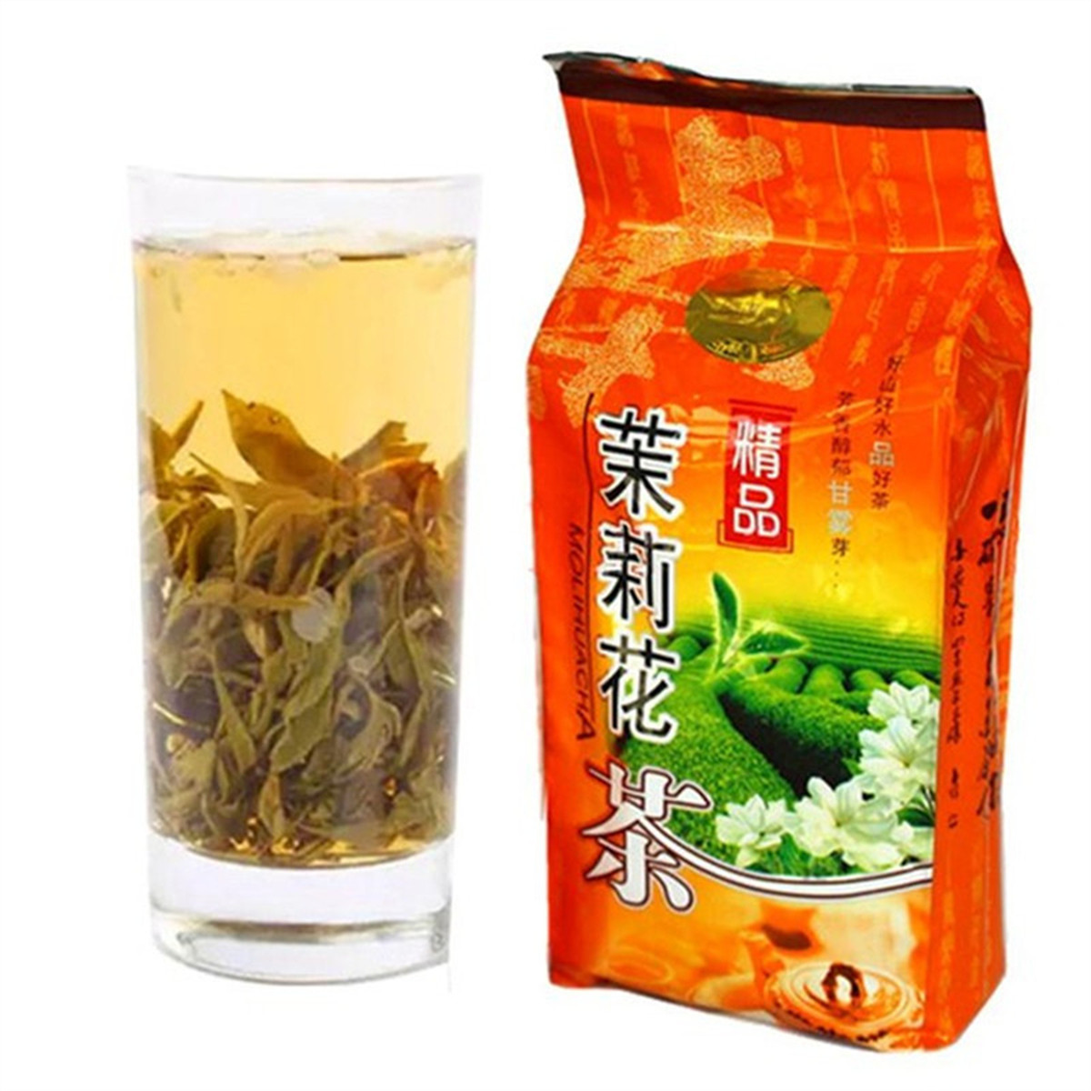 

New Spring Organic Jasmine Flower Green Tea 250g Fresh Organic New Scented Tea High Grade Green Food Promotion