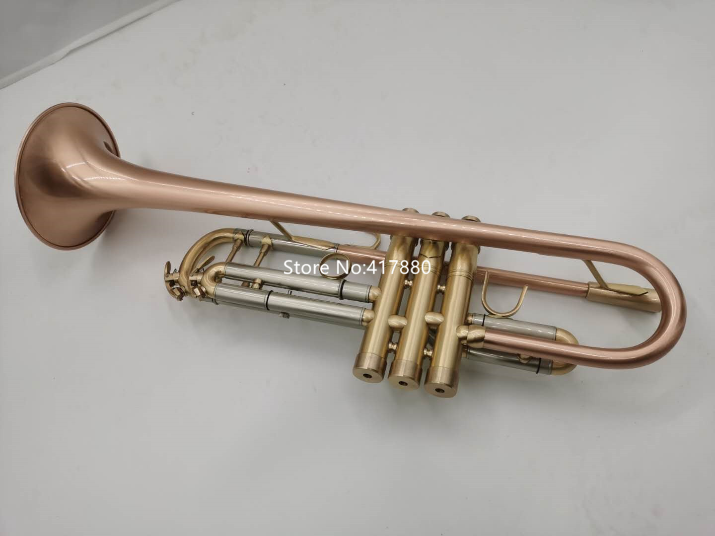 High Quality Bb Trumpet Brass Gold Lacquer Metal Musical instrument Professional With Case gloves Free Shipping