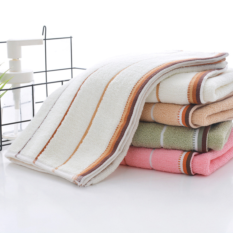 

Pure cotton, comfortable, fluffy and soft facial cleanser absorbent facial cleanser, household use Towel, Pink