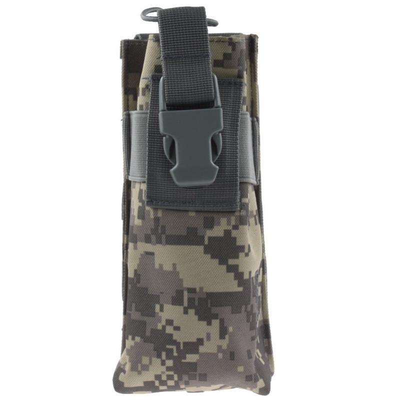 

Waterproof Tactical Hunting Walkie Talkie 600D Molle Radio Kettle Pouch Bag, Black