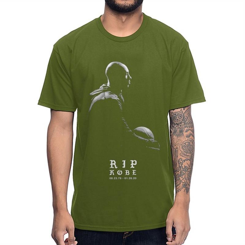 Legendary Basketball Star RIP T Shirt Black Mamba Out Tee Shirt Fashion Printing Man Women Male Top Tee Plus Size S-6XL