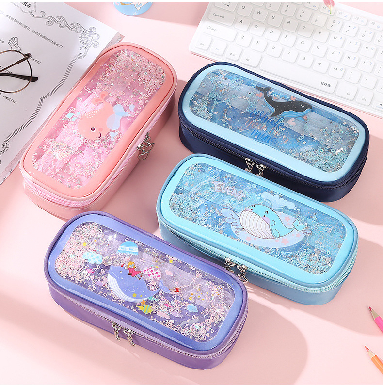 hard pencil case with compartments