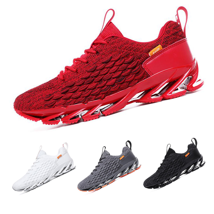 

The Hottest Blade Men Designer Sneakers Best Seller Youth Trend Casual Wild Running Shoes Men Damping Non-slip Mesh Sport Shoes 7-12, Customize