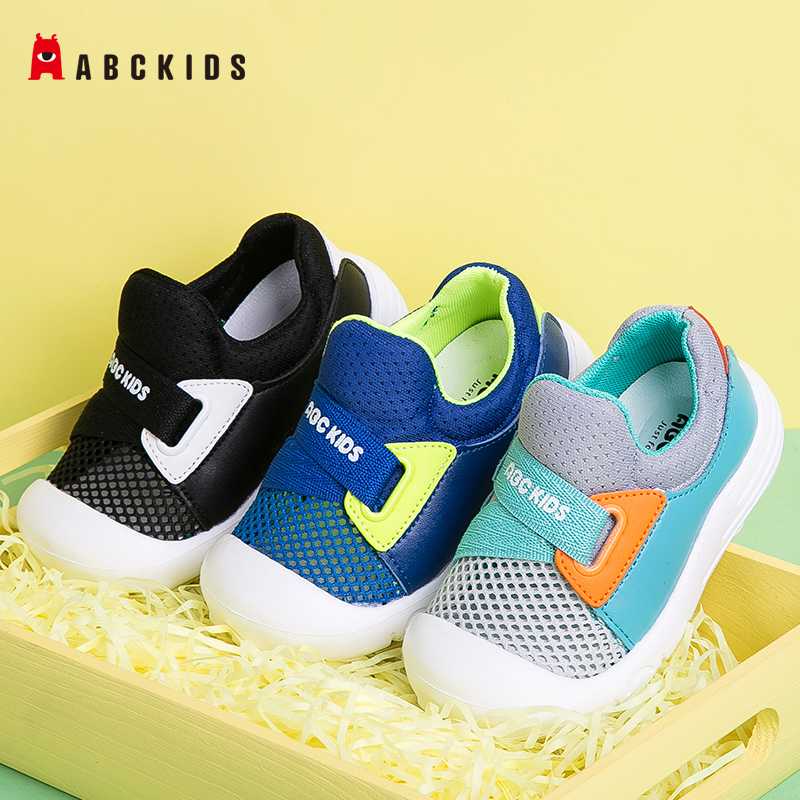 

ABCkids Baby Boys Functional Shoes Sneakers Toddler Shoes for Kids 1-3 Years Children Casual Sport Running Comfortable, Black