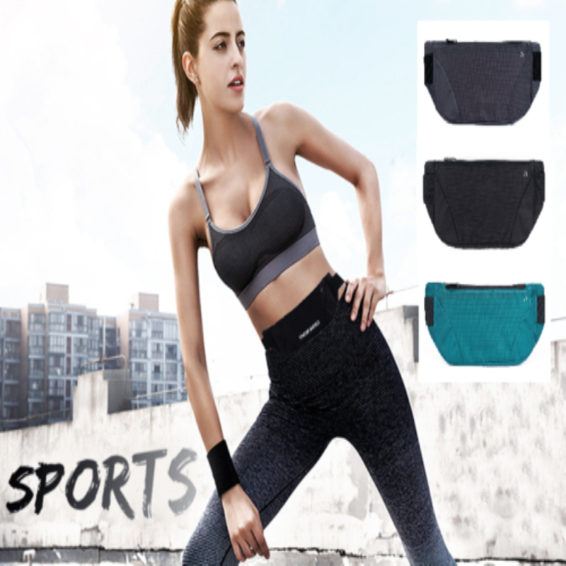 

New Running Belt, Gym Waist Pouch Runners Bum Bag & Jogging Phone Holder Waterproof Running Waist Packs Bag Belt, Blue