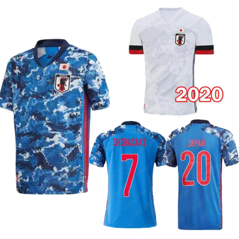 

2020 KAGAWA Japan Player Fans version home Blue Away White Mens soccer jersey ATOM ENDO OKAZAKI NAGATOMO HASEBE KAMAMOTO football Shirt 2020