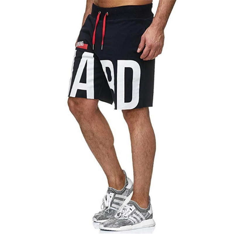 

New Men's Running Sports Shorts Quick Dry Men Jogging Fitness Shorts Mens Gym Short Summer Sports Male Workout Bottoms Clothing, Black