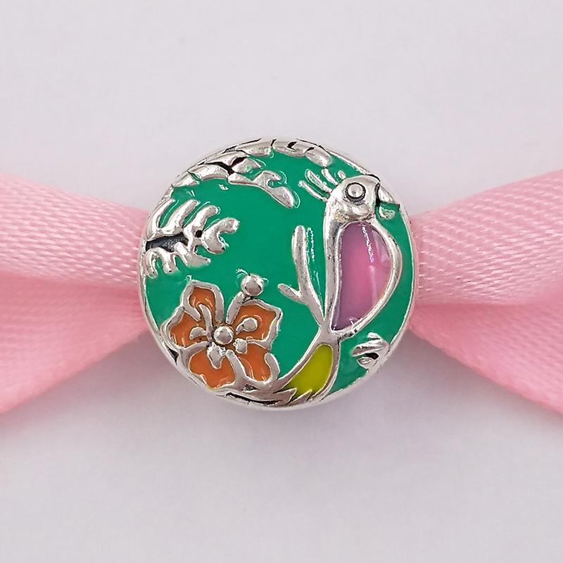 

Authentic 925 Sterling Silver Beads Charms Fits European Pandora Style Jewelry Bracelets & Necklace 48