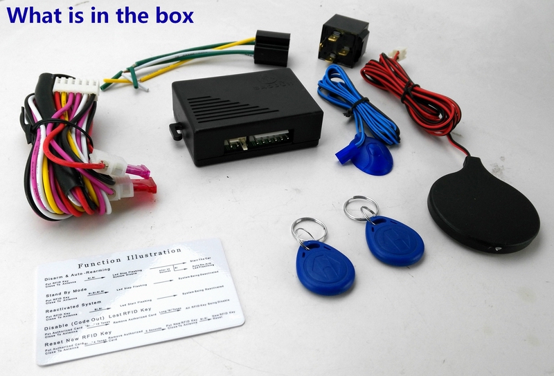 efficace disjoncteur anti-vol de véhicules ou de démarrage du circuit d'alimentation du disjoncteur de démarrage voiture d'immobilisation RFID
