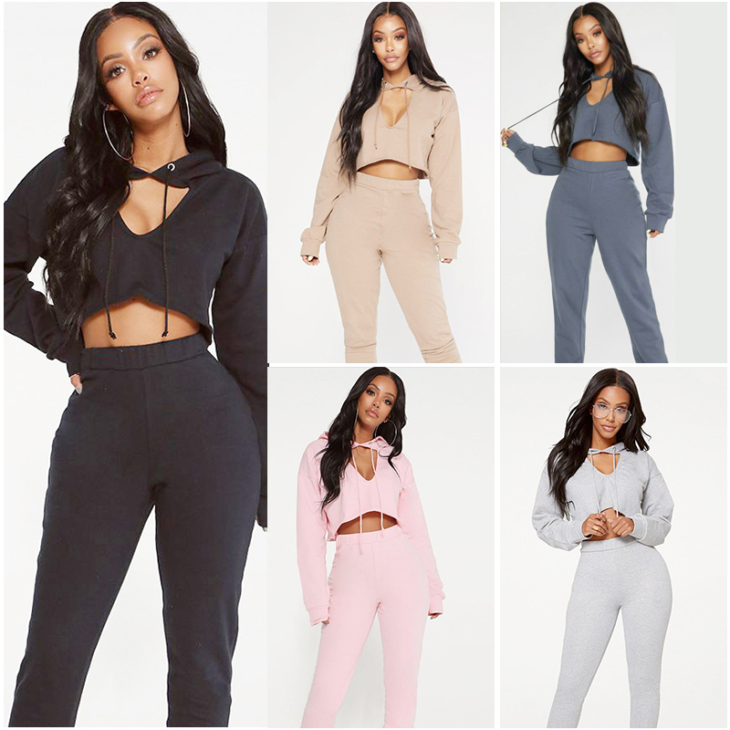 

Women Gym Suits Outdoor Sport Sets Female White Long-Sleeved Sport Clothes For Women Street Style Clothes Jogging Suits Yoga Set, Light gray