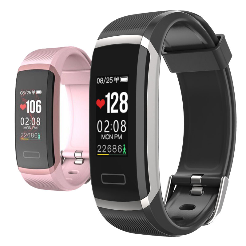 

GT101 Fitness Tracker Smart Bracelet Heart Rate Monitor Smart Watch Sleep Monitor Activity Tracker Passomet Wristwatch For iPhone Android