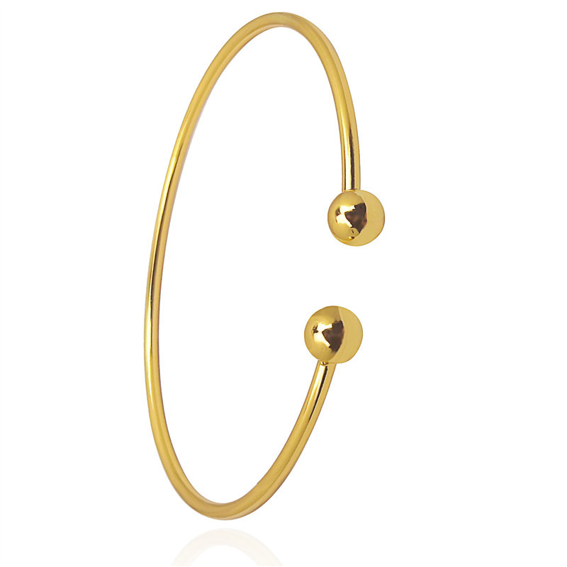 

Wholesale New Fashion Original Design Simple Love Bracelets Open Cuff Bangle Jewelry Gift For Women Girl