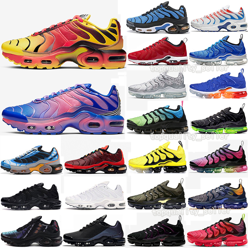 2021 Vapors Tn Plus Running Shoes GS Greedy SE OG CQ Decon Pack Mercuiales Mens Women Trainers Chaussures triple Blue Fury Sport Sneaker
