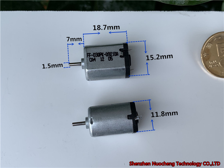 Mabuchi FF-170PA-2548 DC 3V 5V 6V 19000RPM High Speed Long Shaft Mini DC Motor