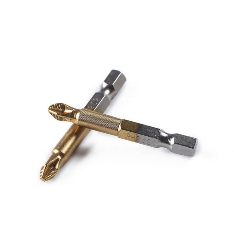 

Adapter Screwdriver Bits Head Assembly Power tool Supply 1/4 Hex Shank PH2