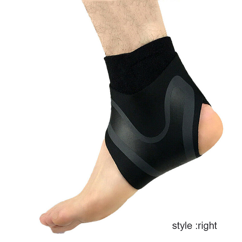 

Adjustable Elastic Ankle Sleeve Brace Foot Support Guard for Sports Running SEC88, Beige