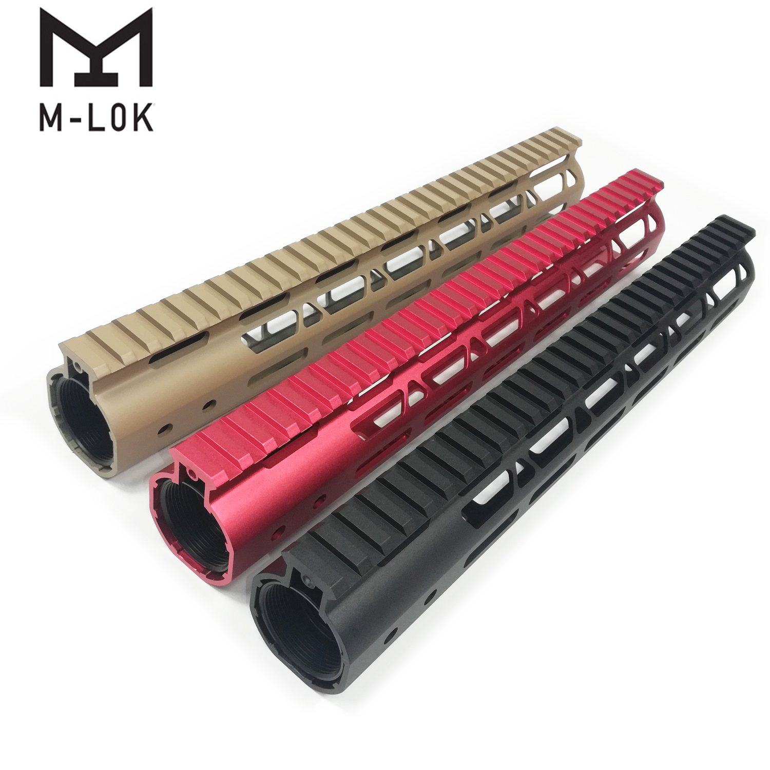

12" M-Lok Handguard Rail Free Float Picatinny Rail Mount System Fits .223/5.56