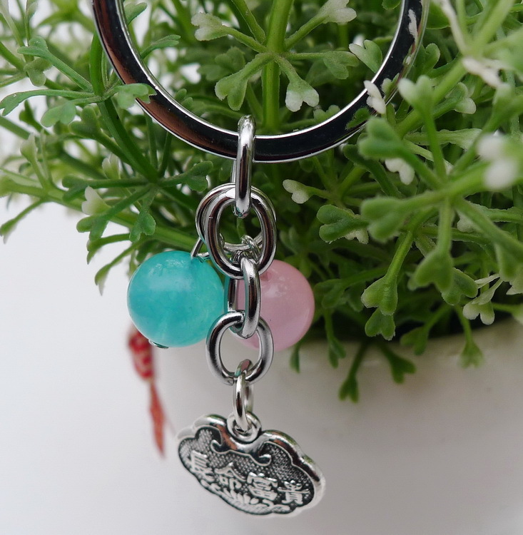 

Alloy Longevity Lock In And Out Safety Crystal Pendeloque Cut Key Pendant Buckle Ancient Silver Ornaments Parts