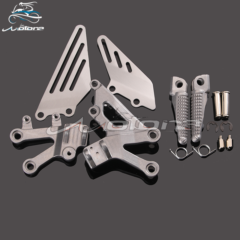 

Front Footpegs Foot Pegs Footrest Pedals Bracket For ZX12R ZX 12R ZX-12R 2002 2003 2004 2005