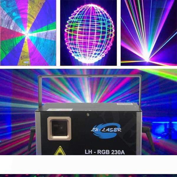

Free Shipping club laser disco lights for sale RGB full color disco laser Animation light with SD card and ILDA