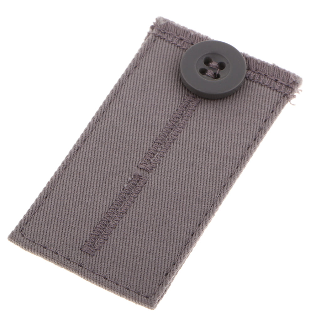 

1pc Cotton Waistband Extender Adjustable Adjustable Waist Extender 2-Button Slots