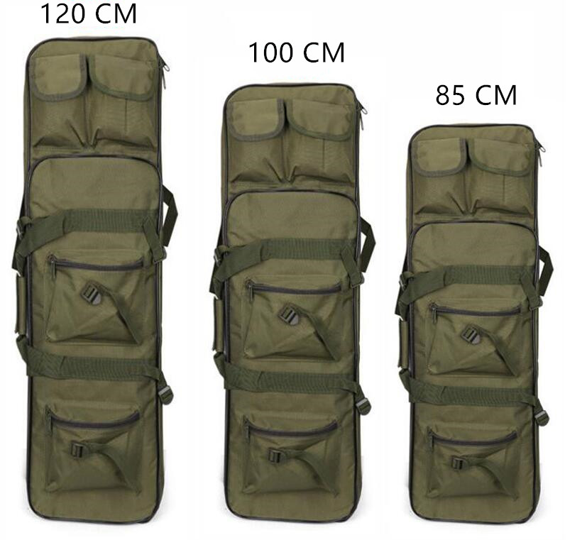 

Desert 85cm 100cm 120cm Tactical Hunting Backpack Dual Rifle Carry Handbag with Shoulder Strap Gun Protection Case Backpack Airsoft Bag US-2, Multi-color