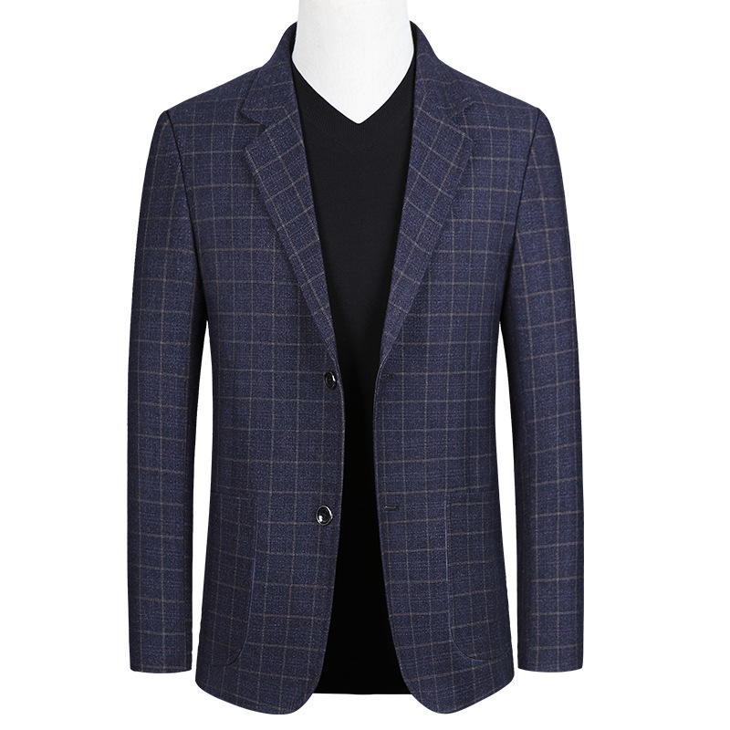 

Fashionable men's casual suit, new men's slim fashion suit in autumn, high quality business suit for men, Gray