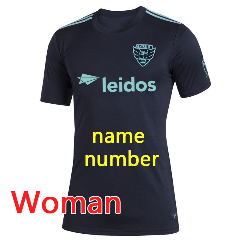 

The New MLS DC United In stock Parley Jersey 2019 2020 Parley DC United women socer jecrsey 19 20 MLS DC United women Parley jerseys S-4XL, Black;blue