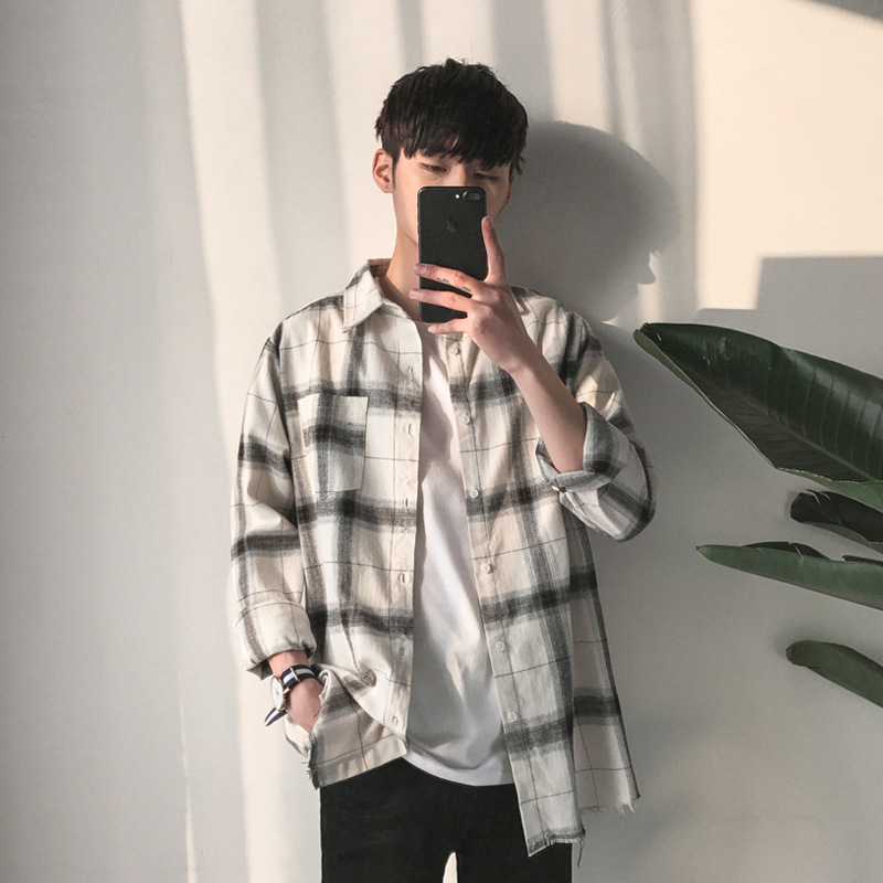 grey flannel shirt outfit