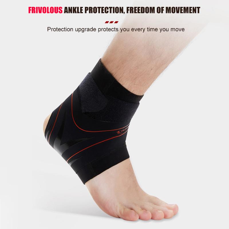 

Ankle Brace Sock Compression Support Sleeve Elastic Breathable for Recovery Joint Pain Basket Foot Running Sports Socks, As pic
