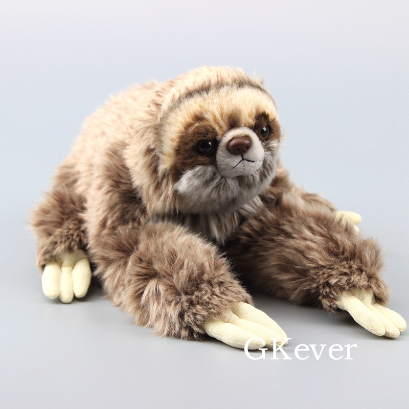 life size sloth stuffed animal