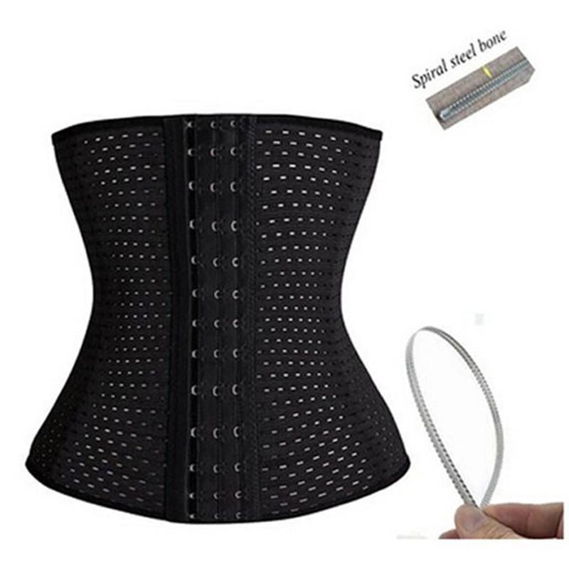 2020 Waist Trainer Belt Corsets Steel Boned Body Shaper Women