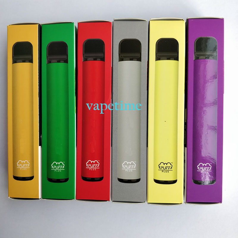 

PUFF BAR PLUS 800+Puff Disposable Pod Cartridge 550mAh Battery 3.2mL Pre-Filled Vape Pods Stick Style e Cigarettes Portable Vaporizer
